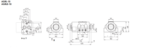 Управляемые обратные клапаны AGRL, AGRLE