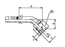 Фитинги 8032... / M20542-... (45° Multifit BSP 60°)