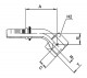 Фитинги 8023... / M22542-... (45° Multifit JIC 74°)