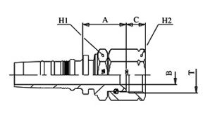 Фитинги 8065... / M42512-... (Interlock JIC 74°)