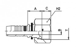 Фитинги 8018... / M22512-... (Multifit JIC 74°)