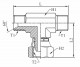 Адаптеры 3068... / 737-... (Т-образ с накидной гайкой BSP)