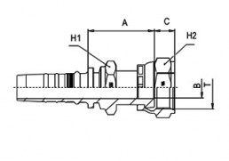 Фитинги 8075... / M42411-... (Interlock ORFS)